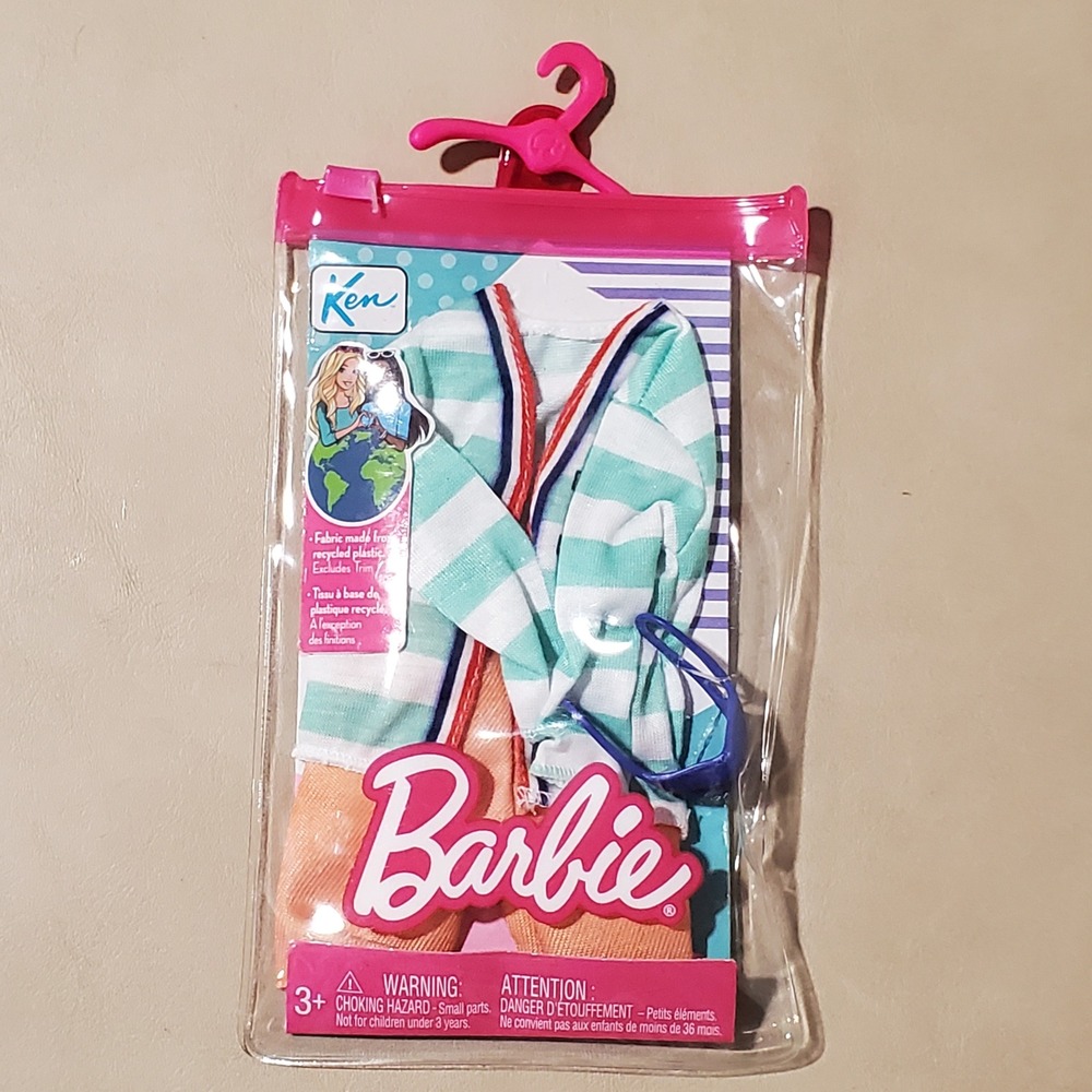 Barbie Ken Fashion Accessory Bundle Ken Outfit Shoe Pack Headband Pack NIB - Picture 5 of 5